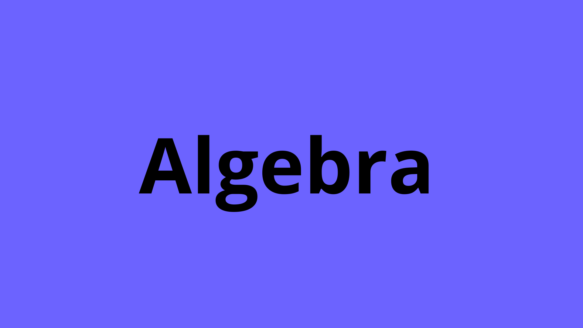 Algebra Básica Introducción En este curso introductorio, exploraremos los fundamentos de la resolución de
                    ecuaciones de primer grado. Desde comprender los conceptos básicos hasta aplicar
                    métodos paso a paso